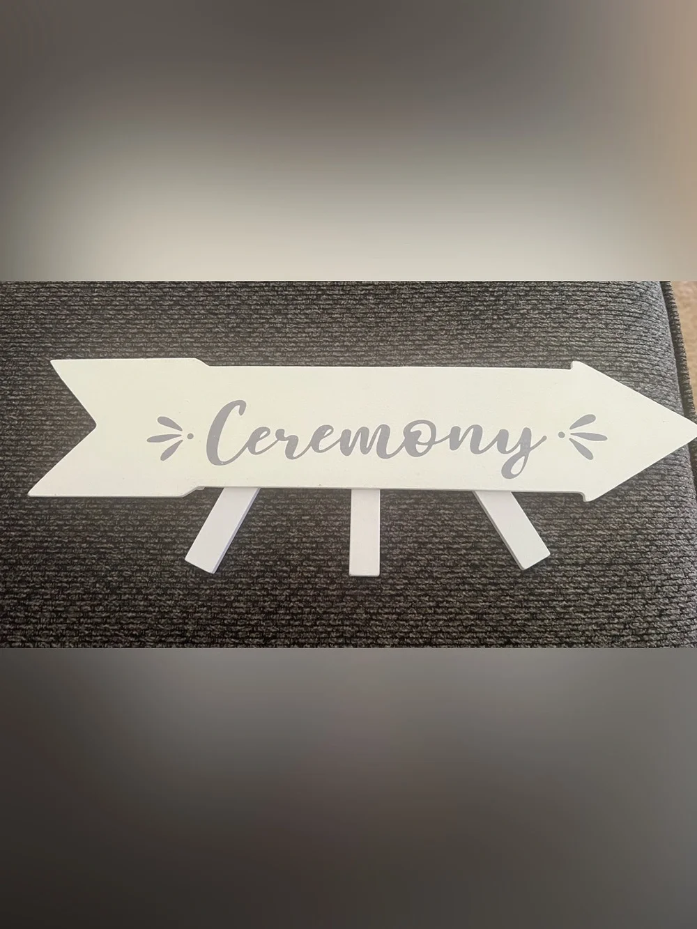 Wedding Directional Signs - Reception, Ceremony, Gifts.